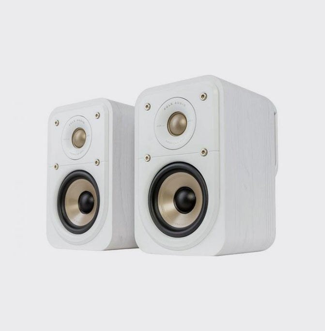 Polk Audio Signature Elite ES10 Boekenplank Speakers Wit, Ophalen of Verzenden, Zo goed als nieuw, 60 tot 120 watt, Overige merken