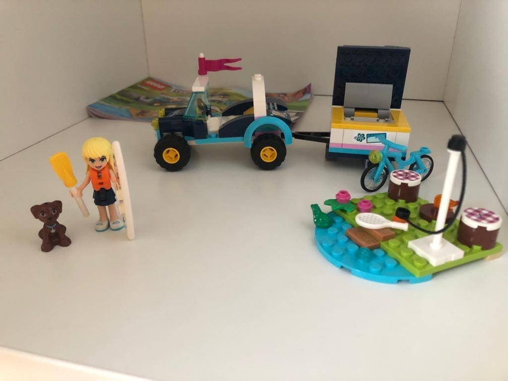 Lego Friends : Stephanie's Buggy en Aanhanger 41364, Compleet, Lego, Friends, Ophalen of Verzenden