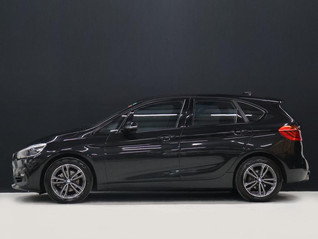 BMW 2 Serie Active Tourer 218i High Executive M Sport [TREKH, Auto's, Gebruikt, Leder en Stof, Zwart, 3 cilinders