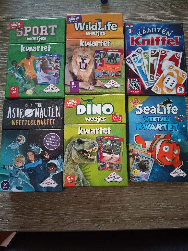 Spelletjes, Vijf spelers of meer, Ophalen, Zo goed als nieuw