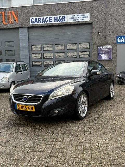 Volvo C70 2.4 170PK AUTOMAAT YOUGTIMER, Auto's, C70, Zwart, Cabriolet, Bedrijf