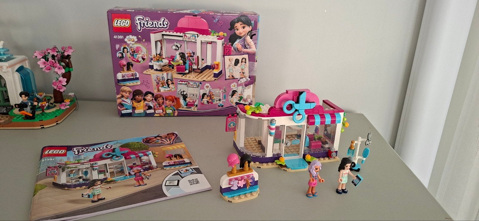 Lego Friends set 41391 kapsalon, Lego, Friends, Ophalen of Verzenden, Zo goed als nieuw