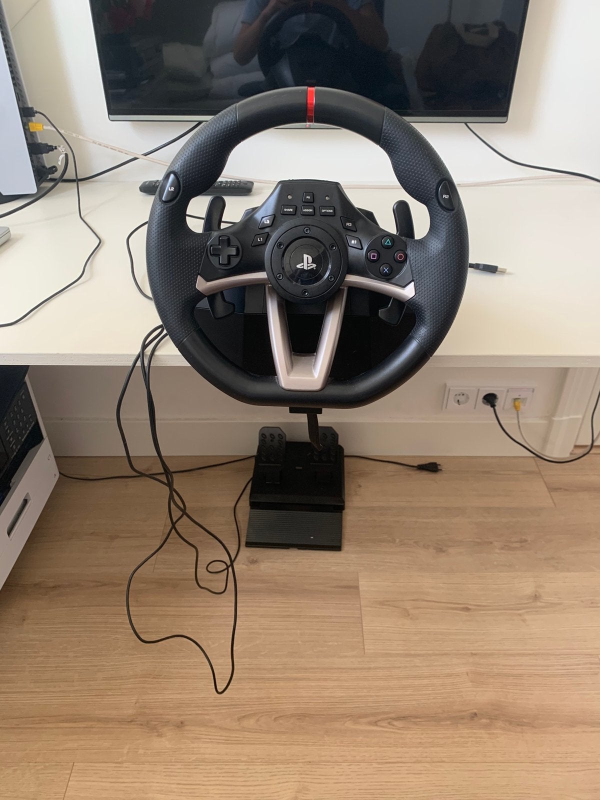 Hori Racing Wheel Apex, Ophalen, Zo goed als nieuw, Stuur of Pedalen