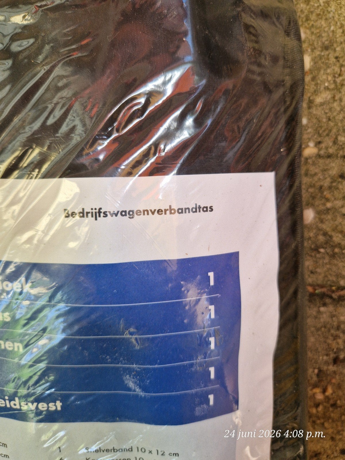 Volkswagen Bedrijfswagen Verbandtas - Nieuw in plastic, Ophalen of Verzenden