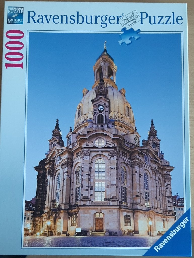 Frauenkirche Dresden puzzel, Ophalen of Verzenden, 500 t/m 1500 stukjes, Zo goed als nieuw, Legpuzzel