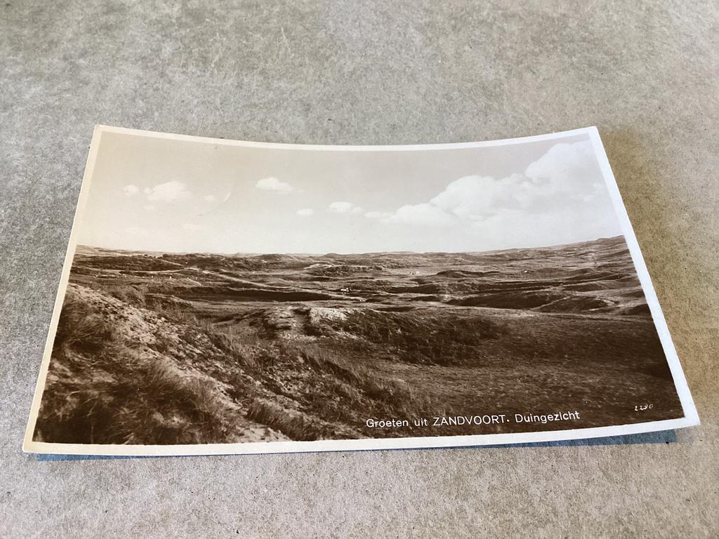 Zandvoort.       Duingezicht  1934, Ophalen of Verzenden, 1920 tot 1940, Noord-Holland