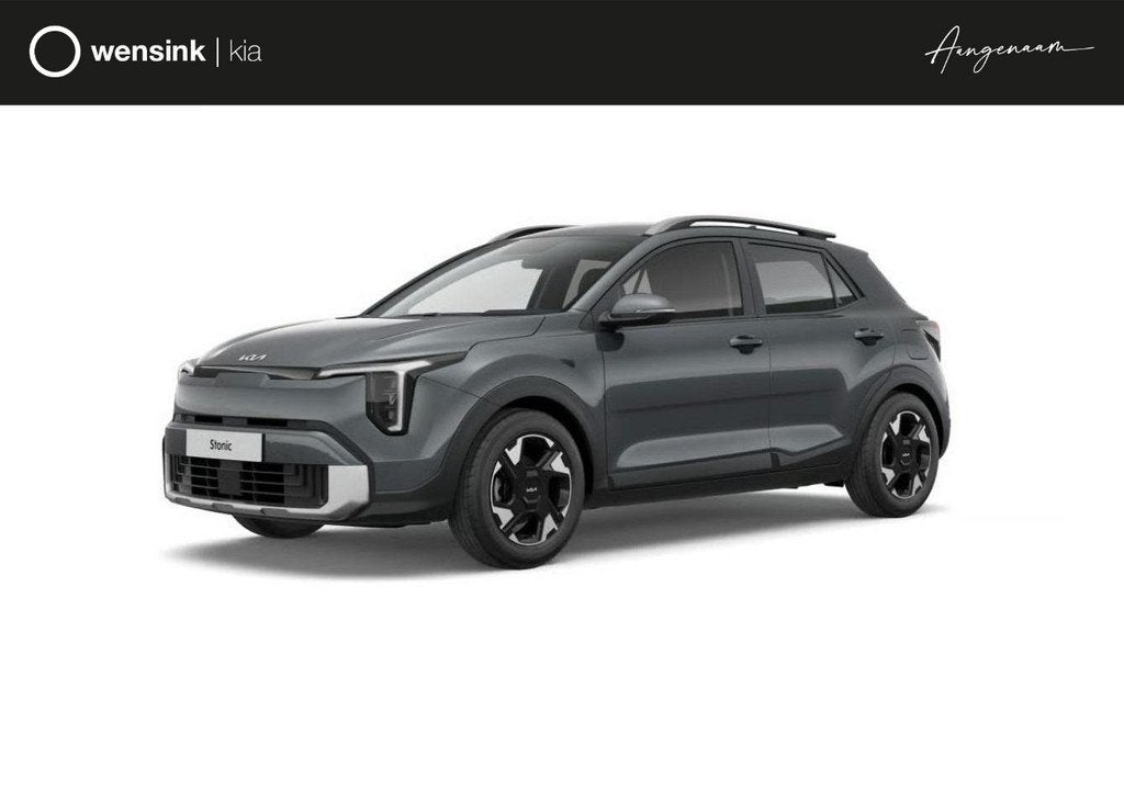 Kia Stonic 1.0 T-GDi MHEV DynamicPlusLine | Privacy glass |, Auto's, Kia, Voorwielaandrijving, Stof, Automatische klimaatregeling