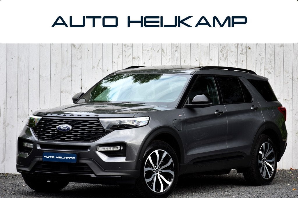 Ford Explorer 3.0 V6 EcoBoost PHEV ST-Line | 7-Persoons | B&, Auto's, Ford, Keurmerk '100% Onderhouden', Bedrijf, 2956 cc, Hybride Elektrisch/Benzine
