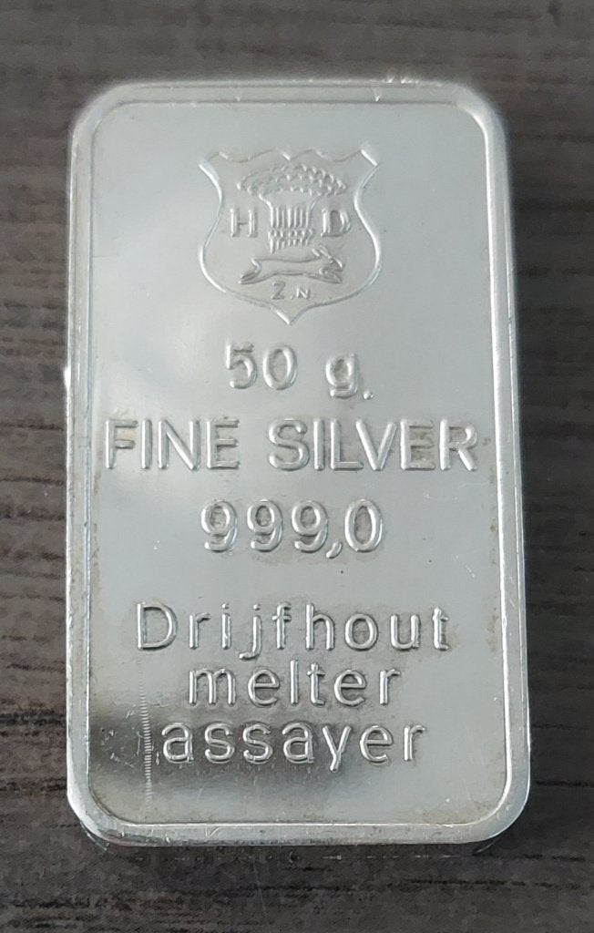 50 gram zilver Drijfhout, Ophalen of Verzenden, Zilver