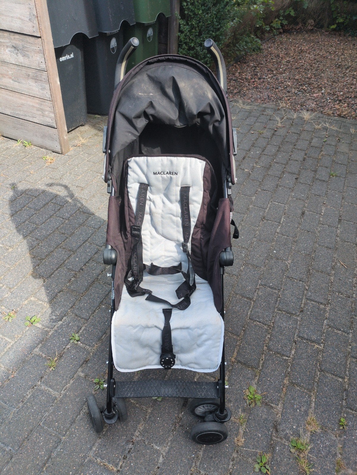 Maclaren buggy - goed gebruikt, inclusief regenhoes, Ophalen, Gebruikt, Maclaren, Verstelbare rugleuning