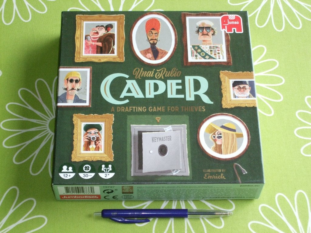 Caper - strategisch grijpgraag kaartspel, Een of twee spelers, Ophalen of Verzenden, Zo goed als nieuw