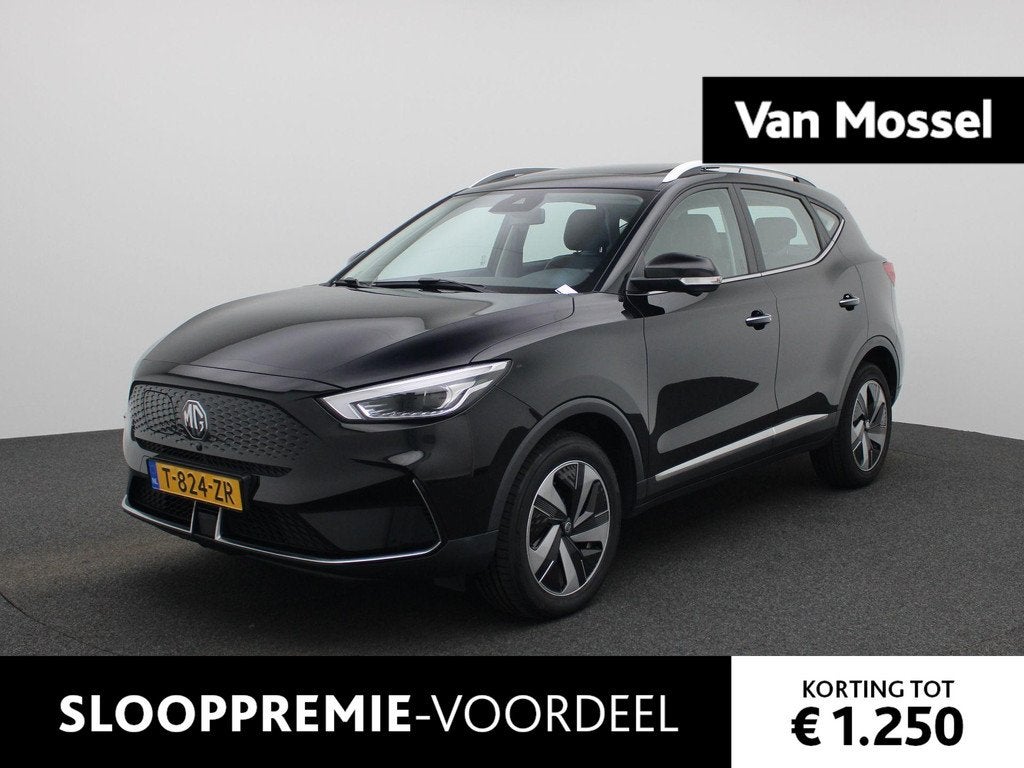 MG MG ZS EV EV Long Range Luxury 70 kWh | PANORAMADAK | ACHT, Auto's, MG, 12 maanden, Gebruikt, ZS, Zwart
