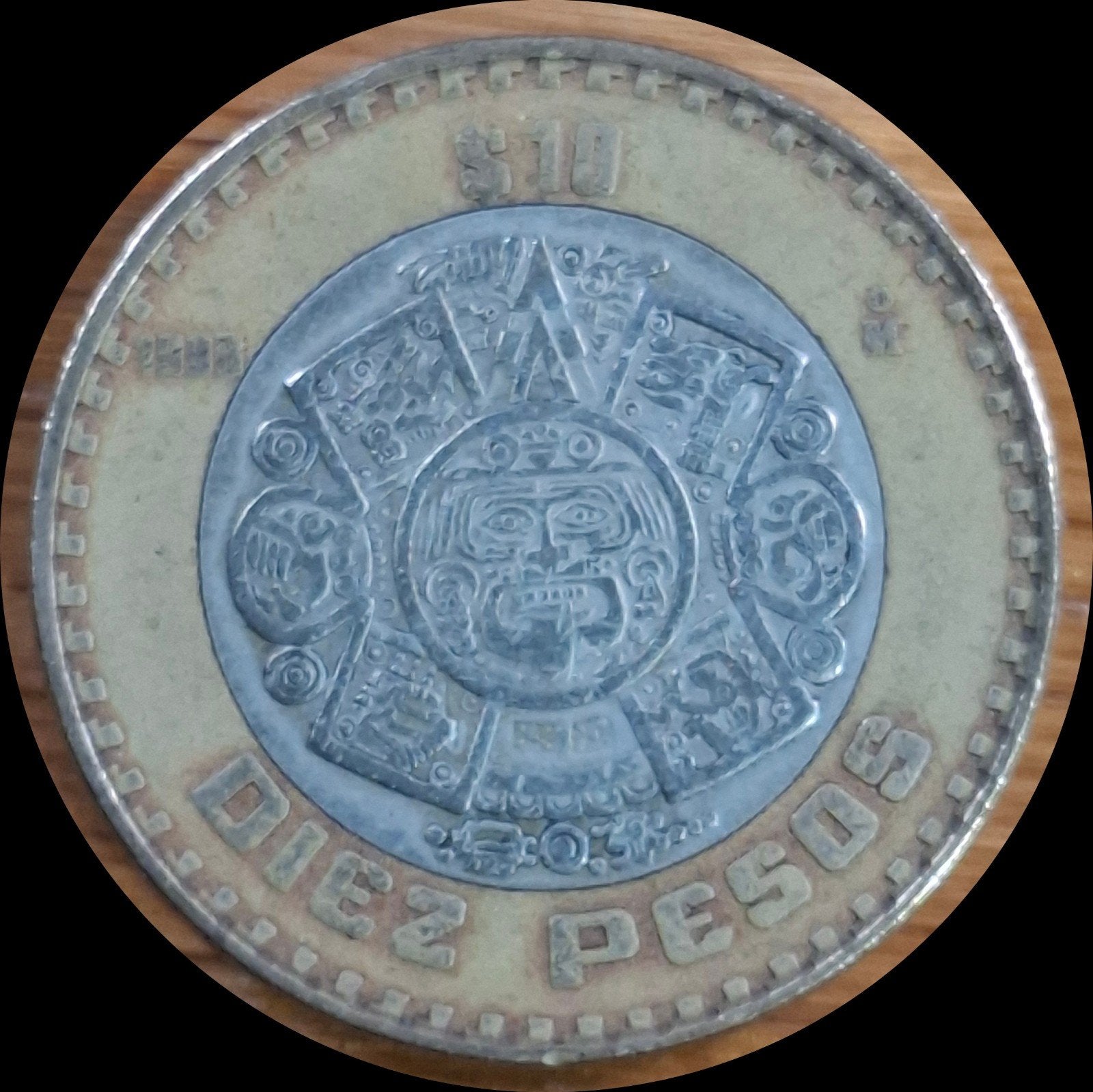 38# Mexico 10 Pesos 1998 km616, Ophalen of Verzenden, Midden-Amerika