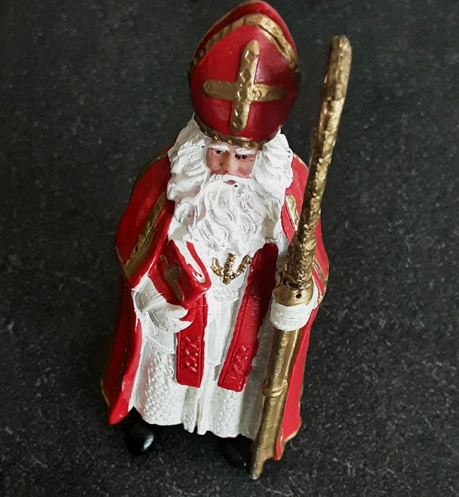 Sinterklaas beeltje met authentieke kleding, Ophalen of Verzenden