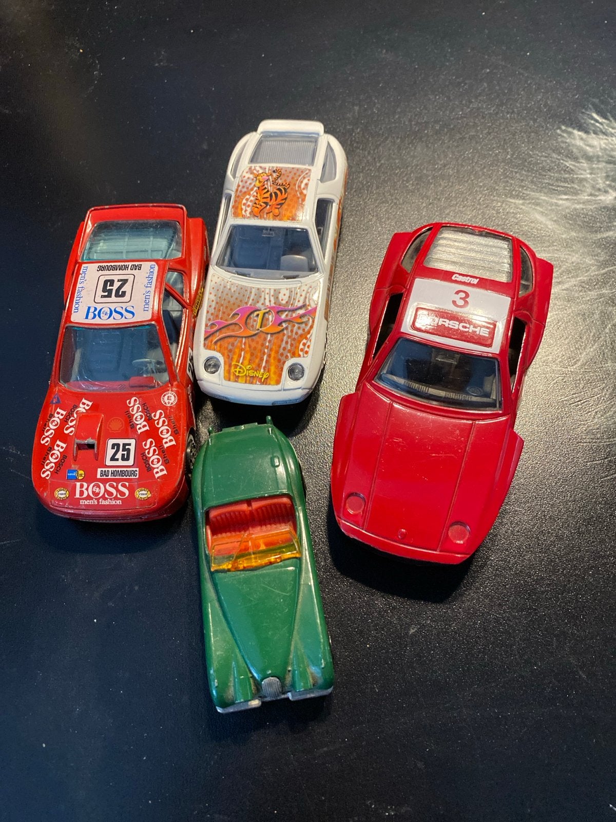 Set van 4 speelgoedauto's - diverse modellen, Kinderen en Baby's, Ophalen of Verzenden, Gebruikt