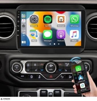 Navigatie Jeep Wrangler 2018-2022 apple carplay android 16, Oberonweg 262 3208pg, Nieuw, Ophalen of Verzenden, Dynavin