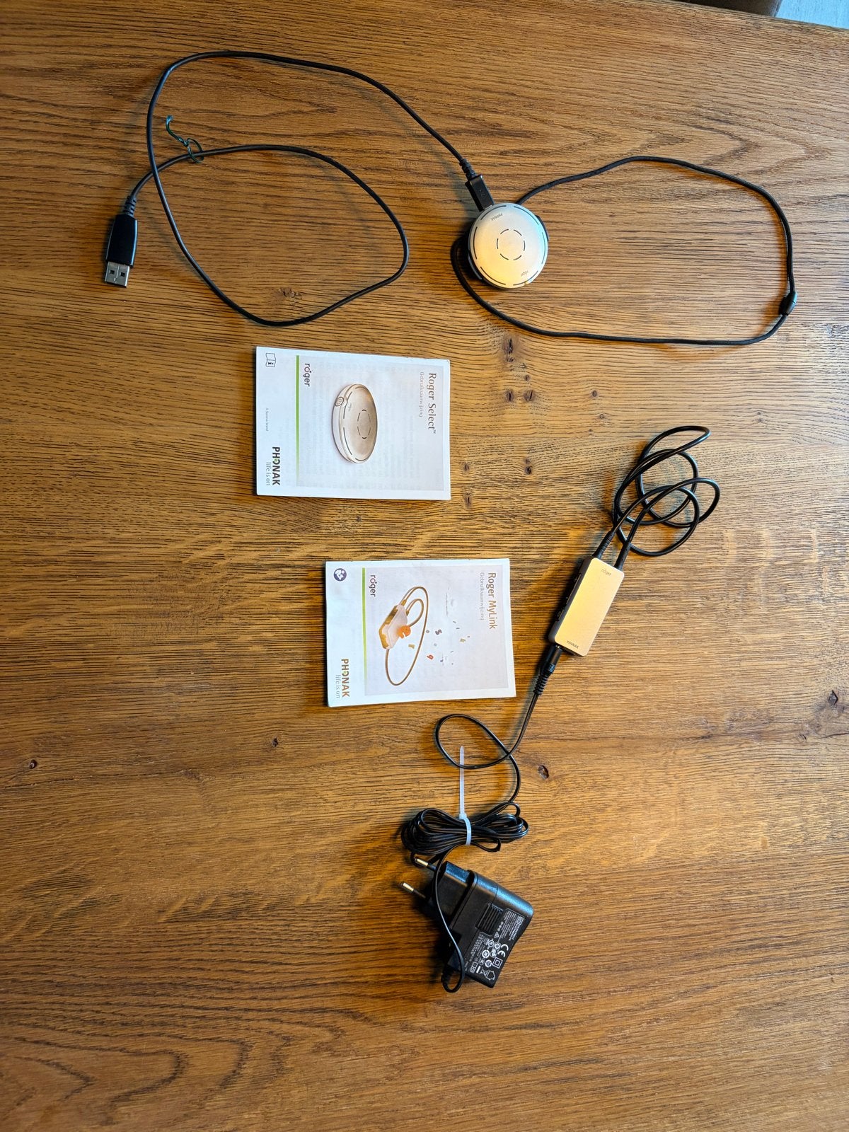 Phonak Roger Select en Roger MyLink - Hoorhulpmiddelen, Ophalen of Verzenden, Zo goed als nieuw, Overige typen, Universeel