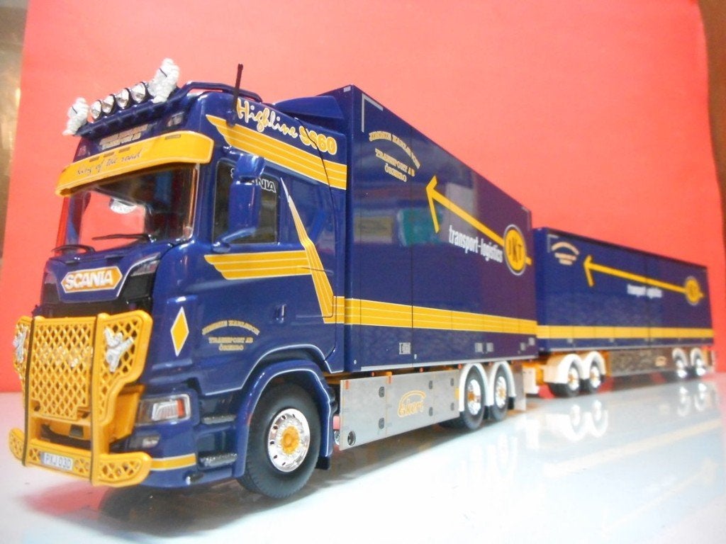 TEKNO SCANIA JIMMIE KARLSSON ZWEDEN 90561, Ophalen of Verzenden, Nieuw, Bus of Vrachtwagen, Tekno