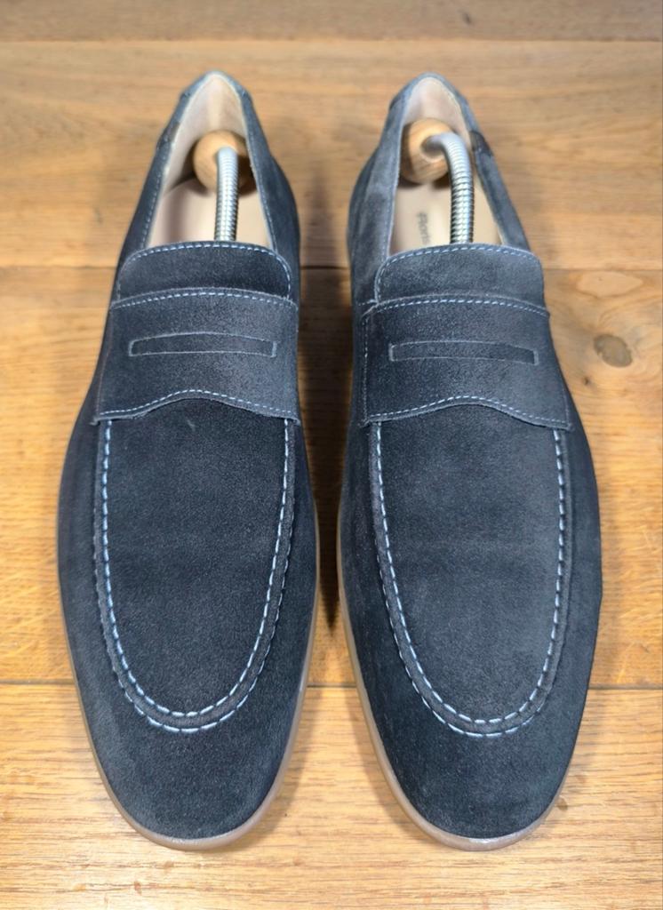 Floris van Bommel herenschoenen maat 9 / 43, Kleding | Heren, Schoenen, Zo goed als nieuw, Loafers, Overige kleuren, Ophalen