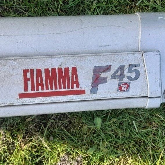 Fiamma F45 3,5m luifel voor camper of caravan, Ophalen, Gebruikt