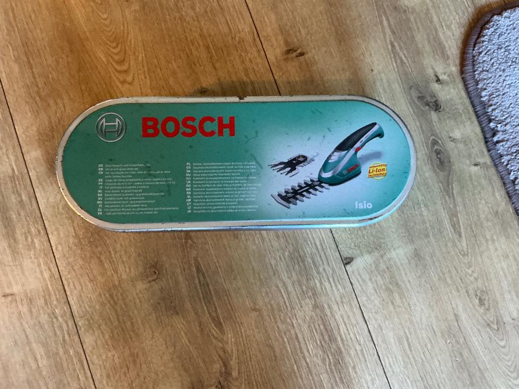 BOSCH accu-buxus en grasschaarset, Ophalen, Gebruikt, Overige soorten, Bosch