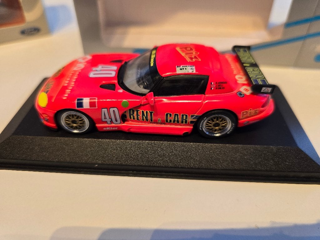 Dodge Viper Le mans 1994 1/43, Ophalen of Verzenden, Zo goed als nieuw, Auto, MiniChamps