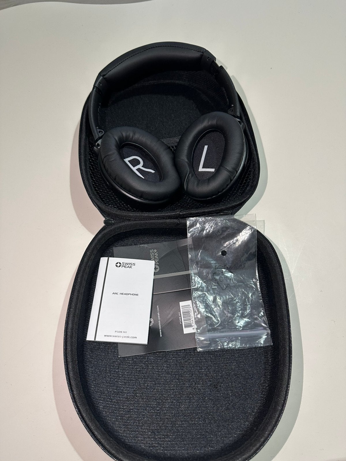 NIEUW || Swiss Peak Active Noise Cancelling Headset, Ophalen of Verzenden, Nieuw, Draadloos