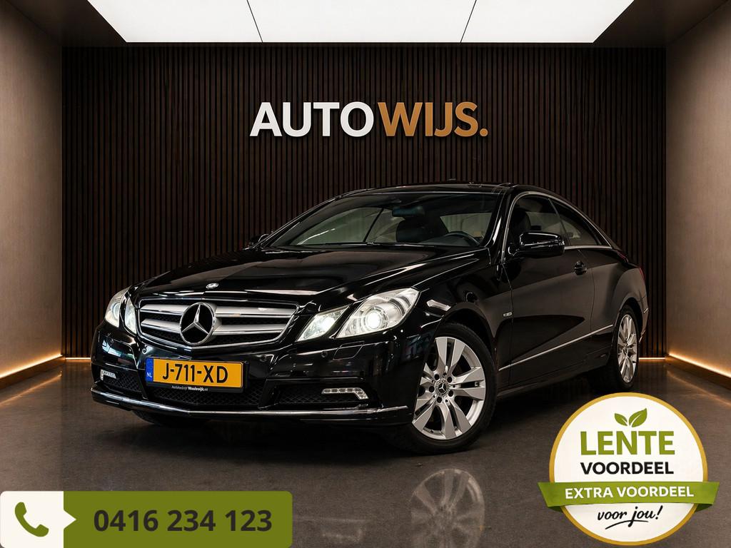 Mercedes-Benz E-klasse Coupé 350 CGI Elegance|PANO|LEDER|H&, Auto's, Automaat, Euro 5, Achterwielaandrijving, Zwart