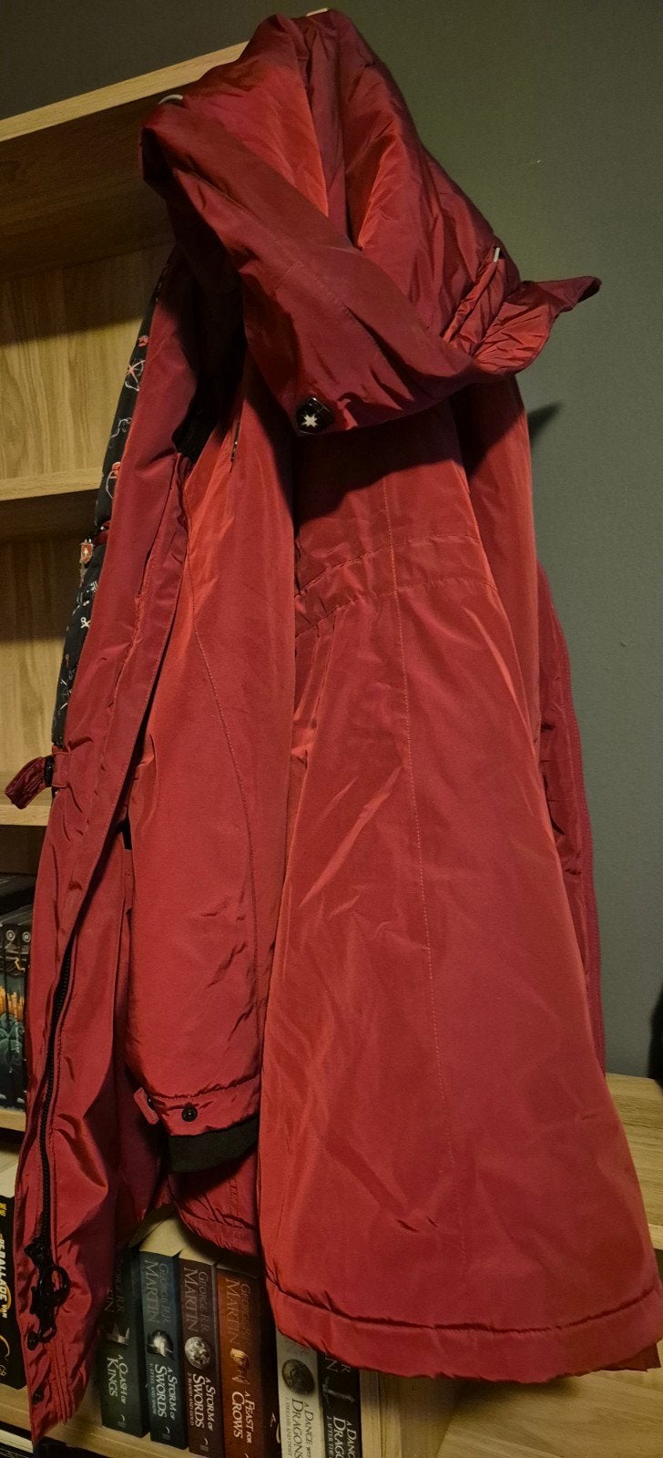Wellensteyn Cuci winterjas rood te koop, Wellensteyn, Maat 42/44 (L), Ophalen of Verzenden, Zo goed als nieuw