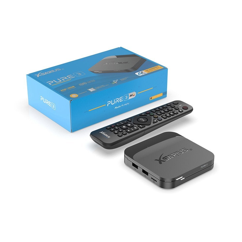 Xarius Pure 3 mediastreamer, Audio, Tv en Foto, Mediaspelers, Ophalen of Verzenden, Zo goed als nieuw, HDMI, Minder dan 500 GB