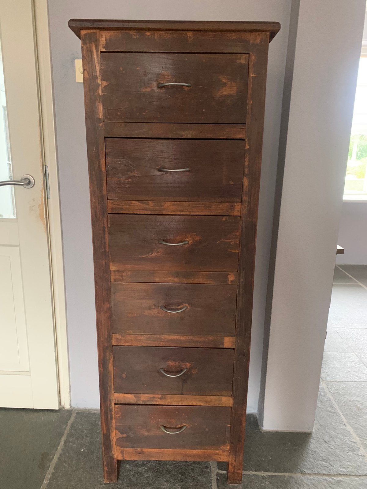 Tallboy kast, Huis en Inrichting, Ophalen, Gebruikt, 25 tot 50 cm