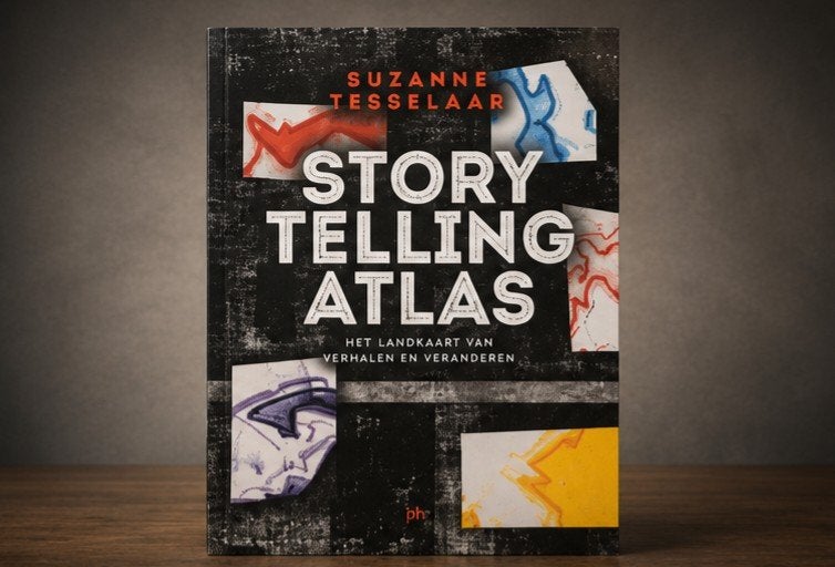 Storytelling Atlas: Het landkaart van verhalen en veranderen, Boeken, Atlassen en Landkaarten, Overige atlassen, Suzanne Tesselaar