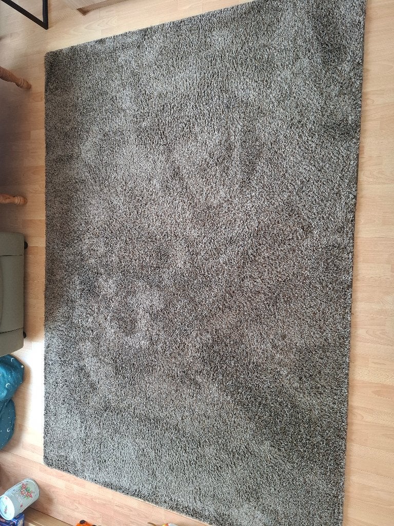 Vloerkleed, Ophalen, Gebruikt, Bruin, 200 cm of meer