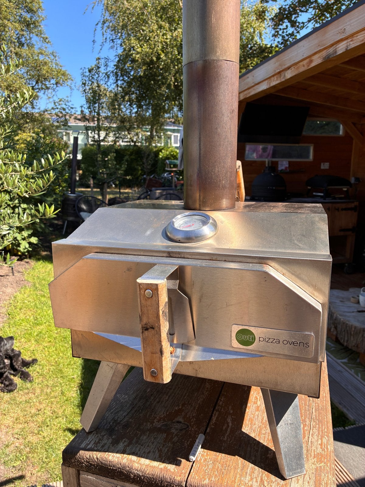 Pellet of houtgestookte Pizza oven - Gebruikt, Ophalen of Verzenden, Gebruikt