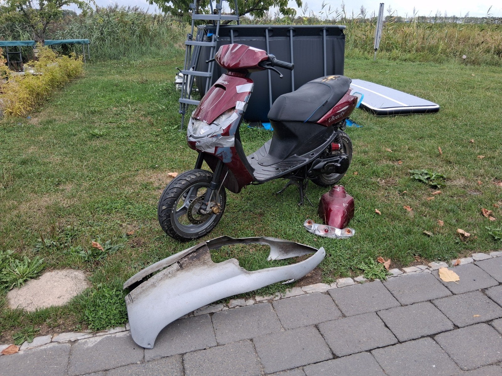 vivacity opknapper zonder papieren, Ophalen, Tweetakt, Gebruikt, Maximaal 45 km/u