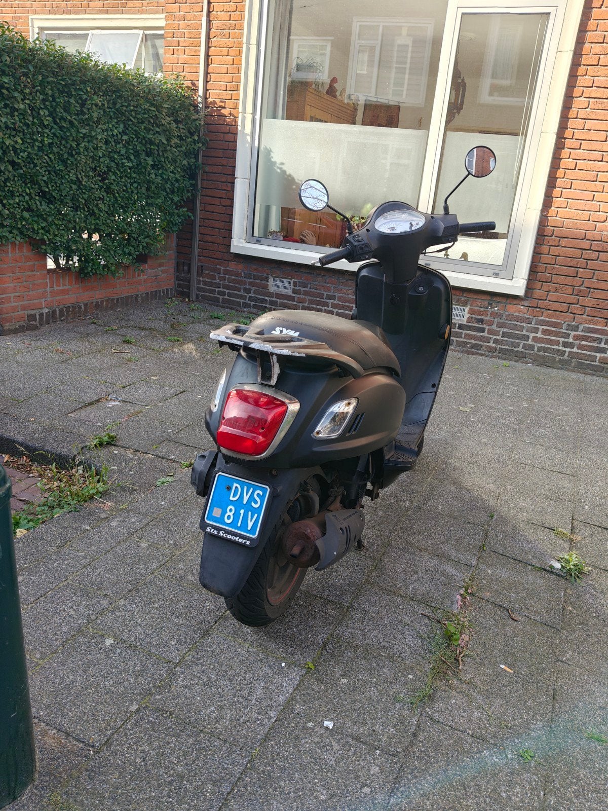 Sym Fiddle 2 Scooter - Zwart - Blauw Kenteken, Ophalen, Gebruikt, Benzine, Fiddle