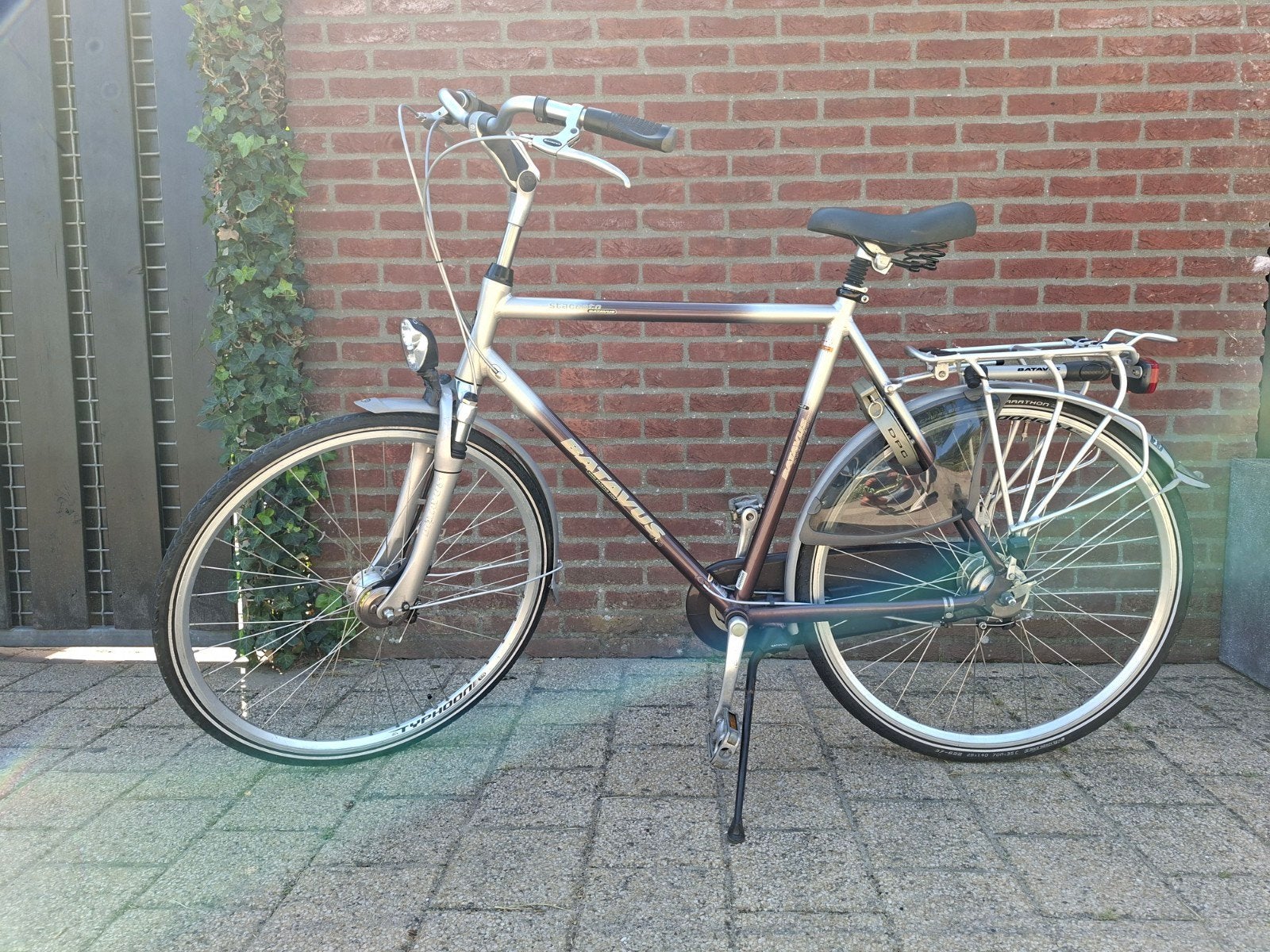 Batavus Staccato Herenfiets, Fietsen en Brommers, Fietsen | Heren | Herenfietsen, Ophalen, Gebruikt, Versnellingen, Batavus