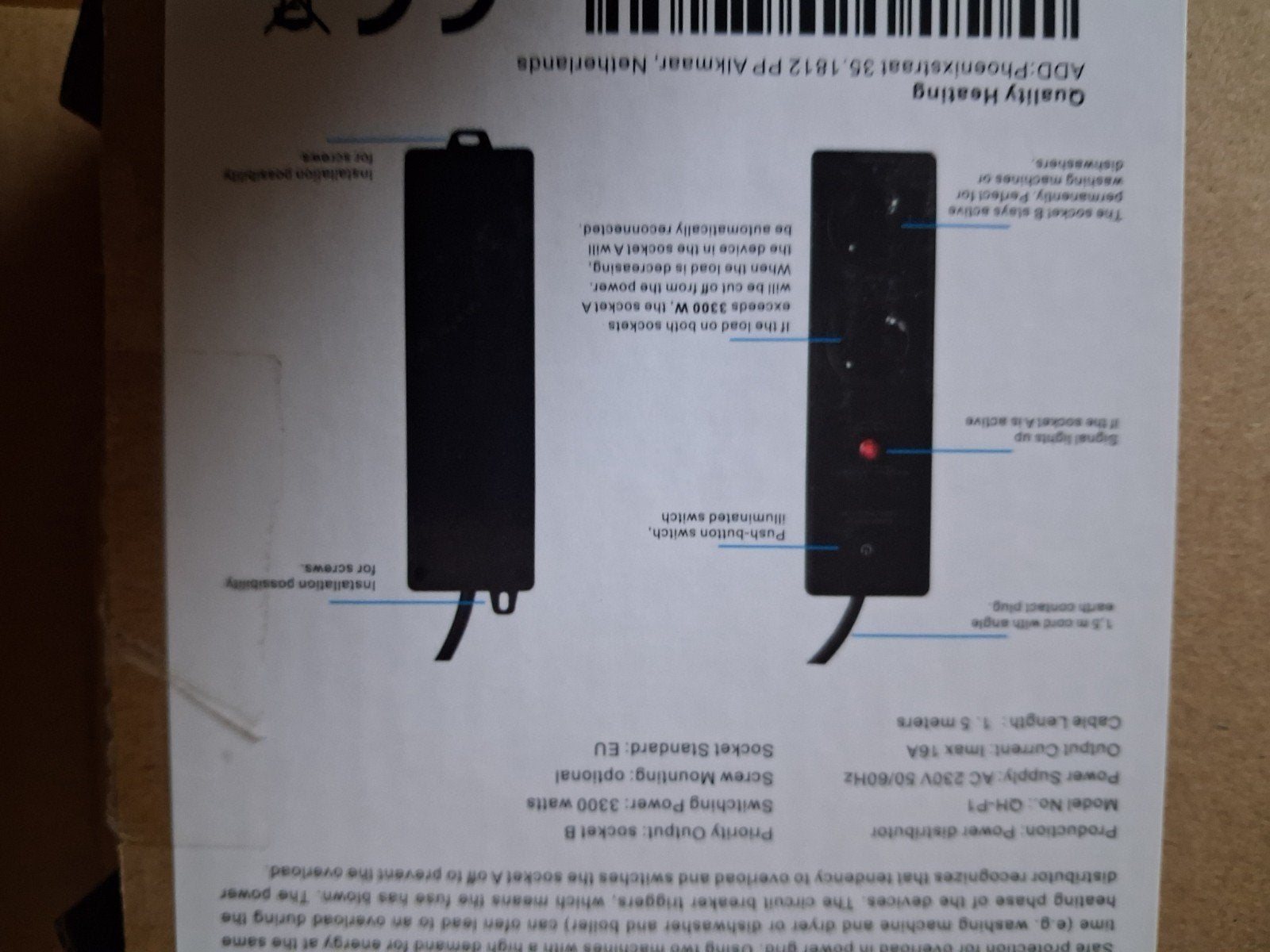 combyswits energie verdeler, Overige typen, Nieuw, Ophalen of Verzenden, Sony
