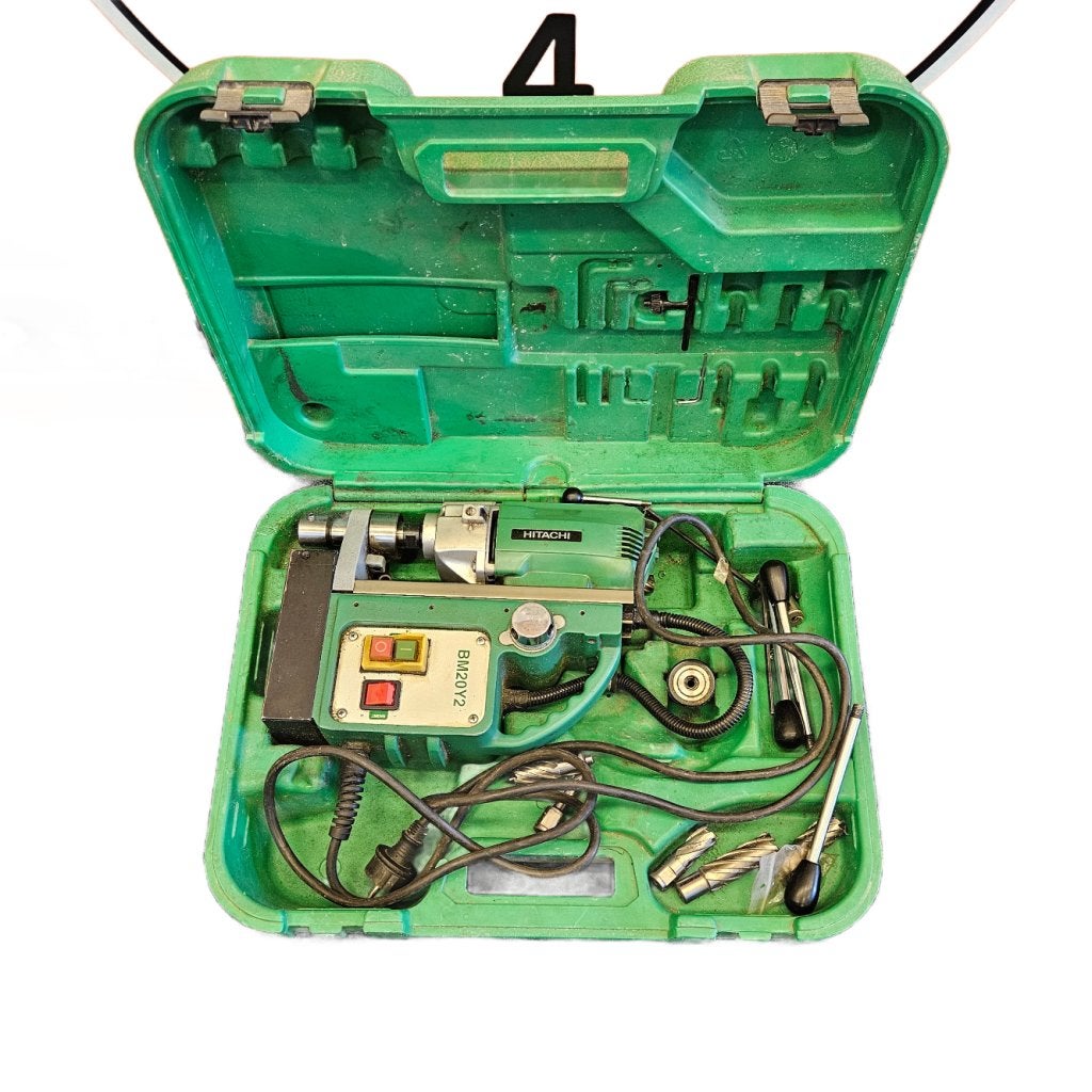 Hitachi BM20Y2 Magneetvoetboormachine + 12 Boren + Garantie, Hitachi, Gebruikt, Support@hitachi.com, Hitachi, Ltd.
6-6, Marunouchi 1-chome, Chiyoda-ku
Tokyo 100-8280
Japan