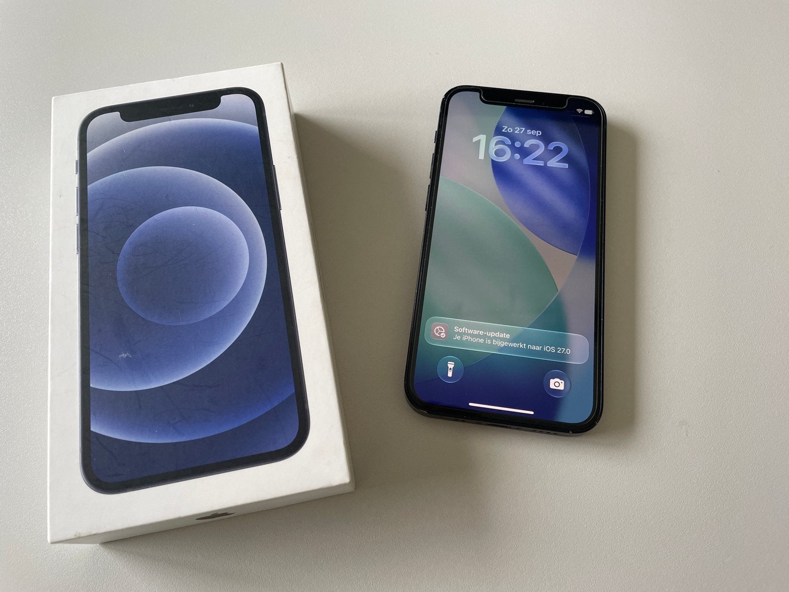 iPhone 12 mini 64GB Zwart, Gebruikt, 75 %, IPhone 12 Mini, Zwart