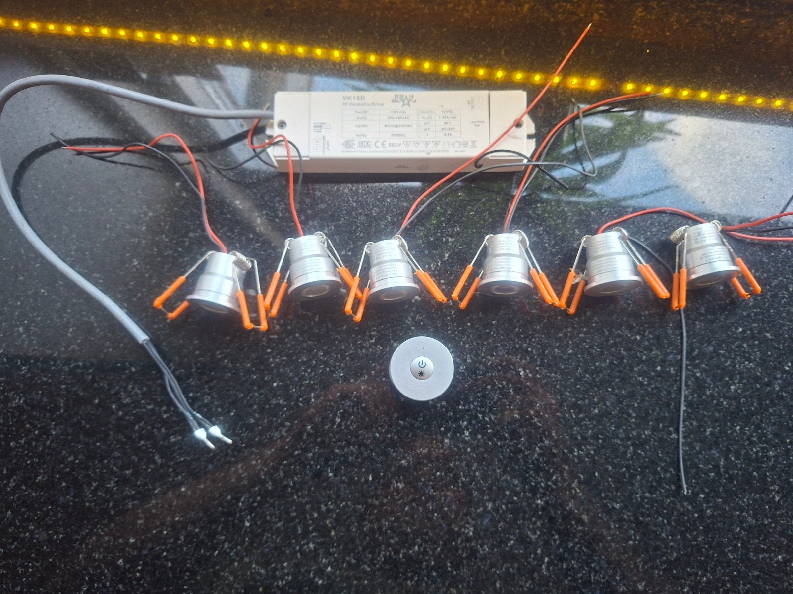 inbouw spotjes dimbaar, Tuin en Terras, Ophalen of Verzenden, Zo goed als nieuw, Veranda