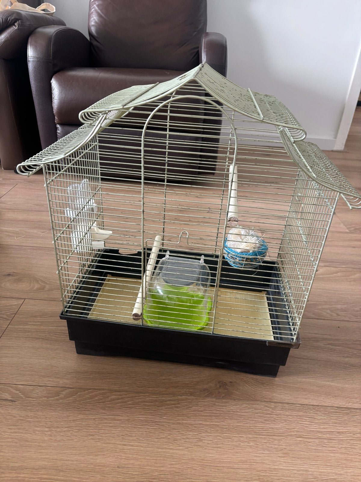 Vogel kooi met toebehoren, Ophalen of Verzenden