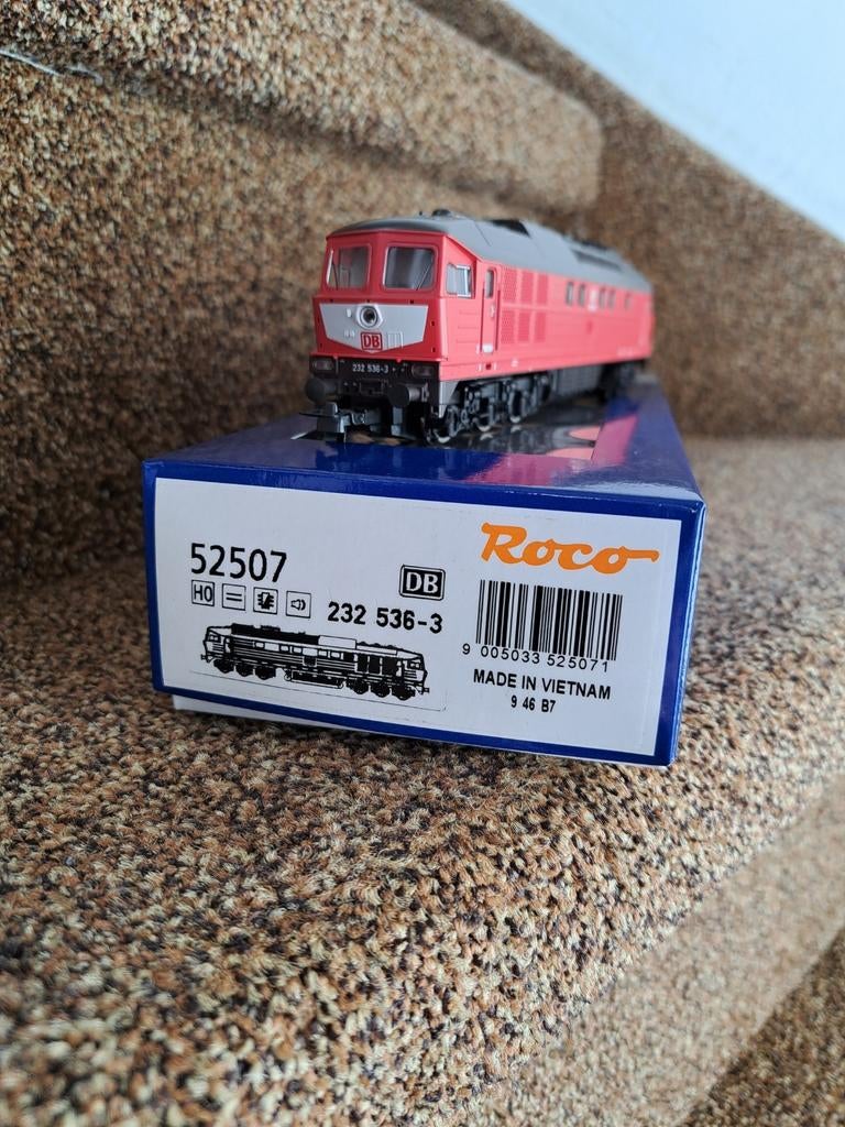 Roco Ludmilla BR 232 DB AG Digitaal, Hobby en Vrije tijd, Modeltreinen | H0, Ophalen of Verzenden, Zo goed als nieuw, Roco, Gelijkstroom
