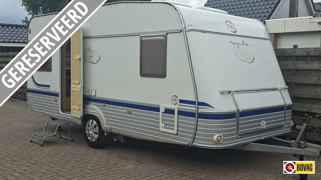 TEC Travel King 460 TDF incl. Mover, voortent, FD, Caravans en Kamperen, T.E.C., Rondzit, Overige typen, Bedrijf