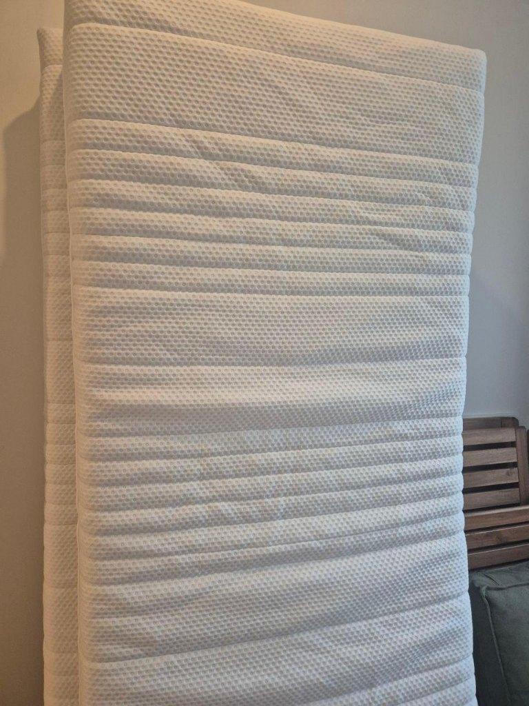 IKEA Anneland Hybrid mattress, 90x200 cm, medium firm, Ophalen, Gebruikt, 90 cm, Eenpersoons