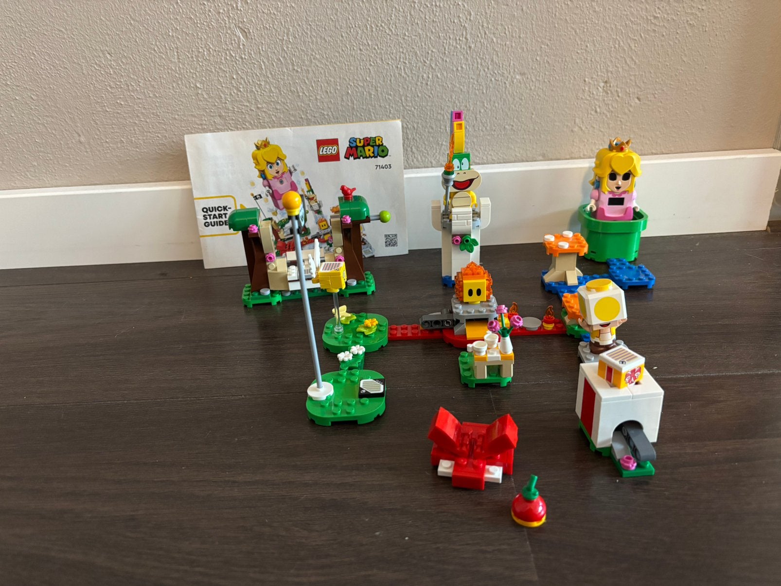 Super mario lego 71403 peach startset, Ophalen of Verzenden, Zo goed als nieuw