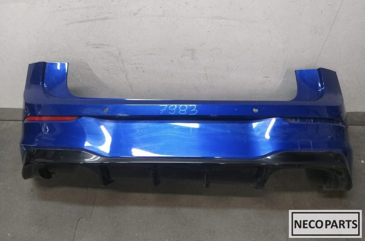 VOLKSWAGEN GOLF 8 R R20 ACHTERBUMPER BUMPER ORGINEEL, Gebruikt, -, Volkswagen, -