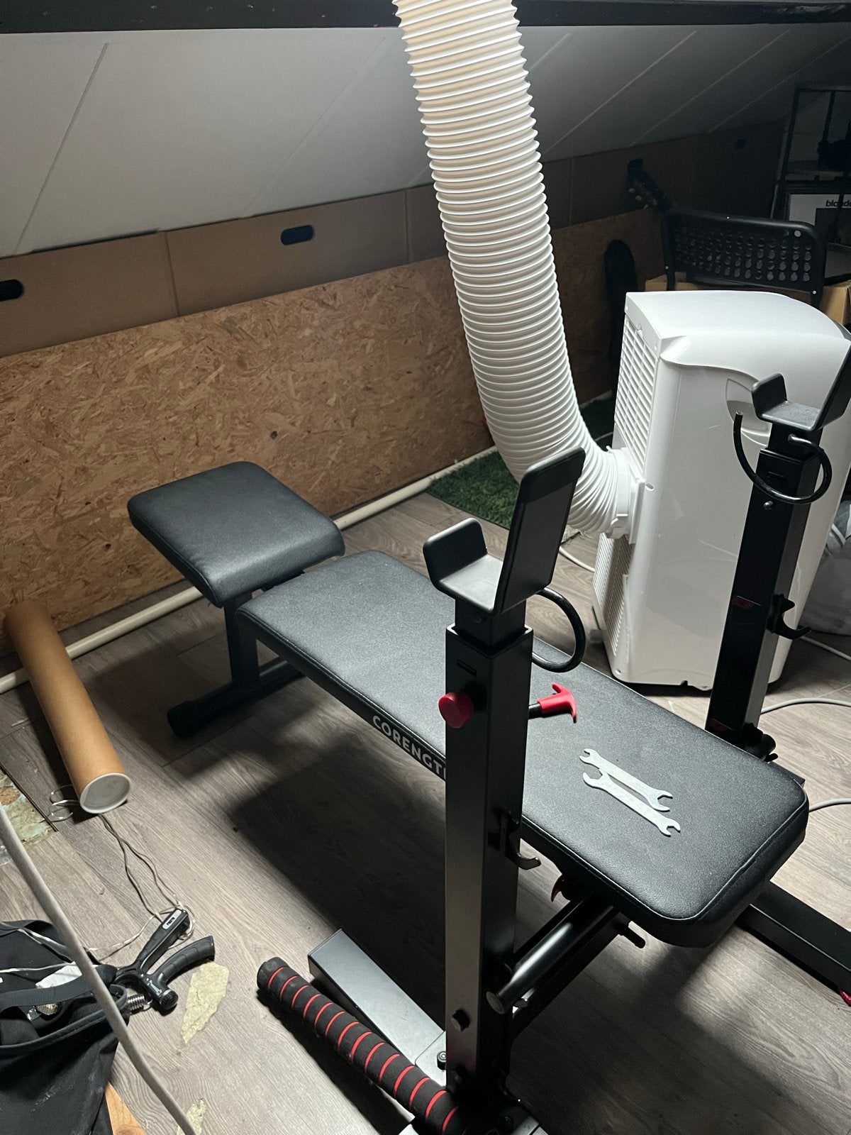 Corength Fitnessbank - Zo goed als nieuw, Sport en Fitness, Ophalen of Verzenden, Zo goed als nieuw, Armen, Fitnessbank