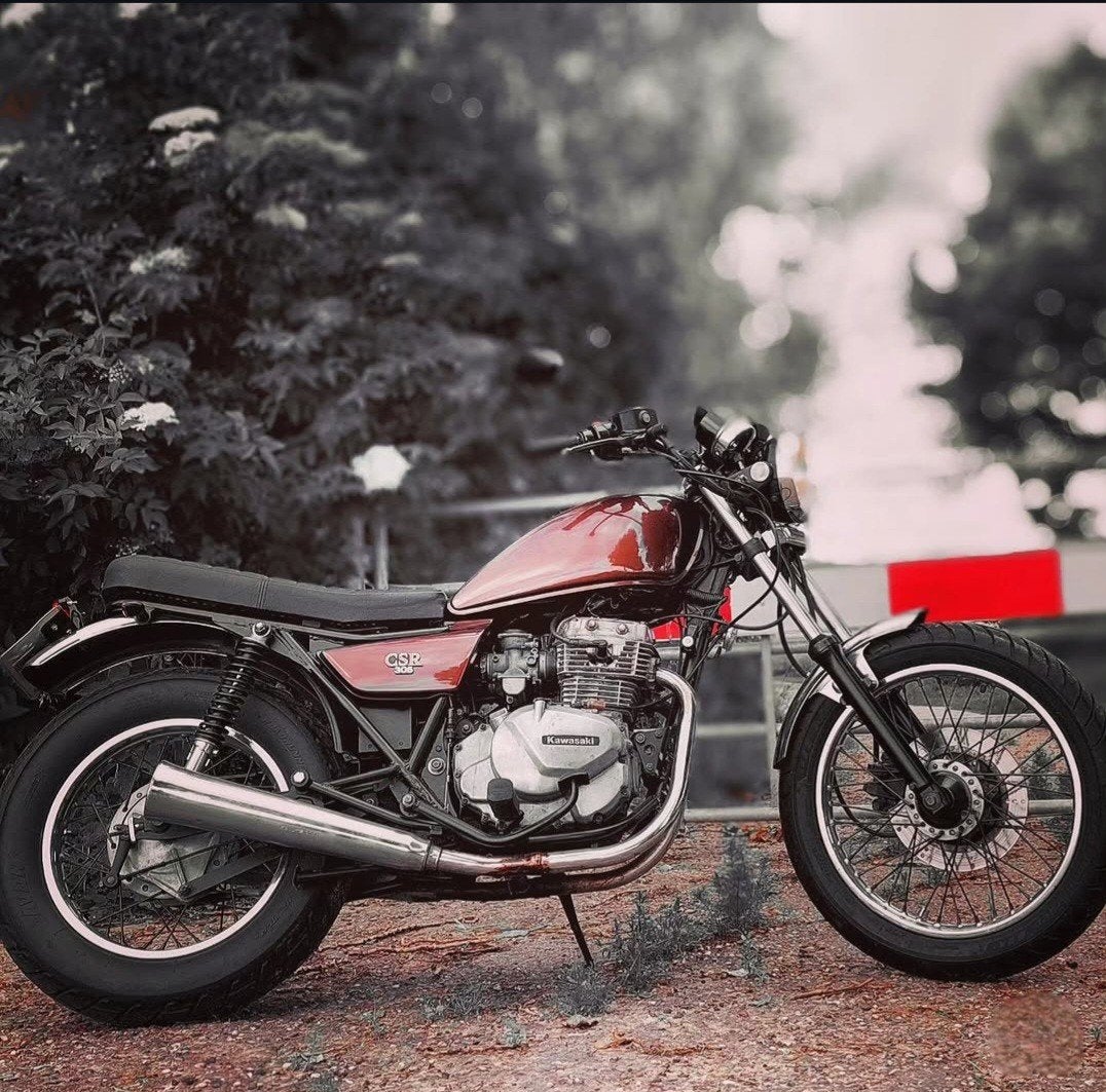 Kawasaki KZ305CSR Scrambler-Caferacer-Tracker,vintage-retro, Motoren, Overig
