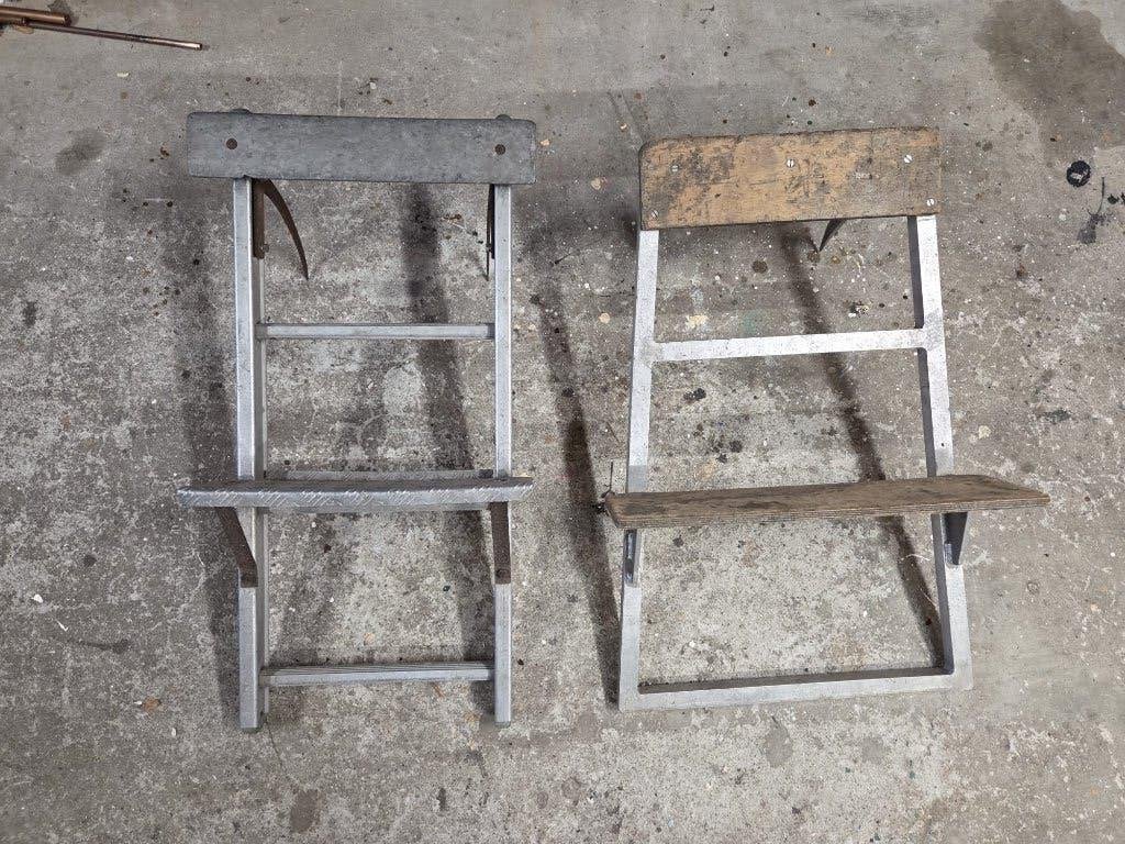 rietdekkersgereedschap, Ophalen, Gebruikt